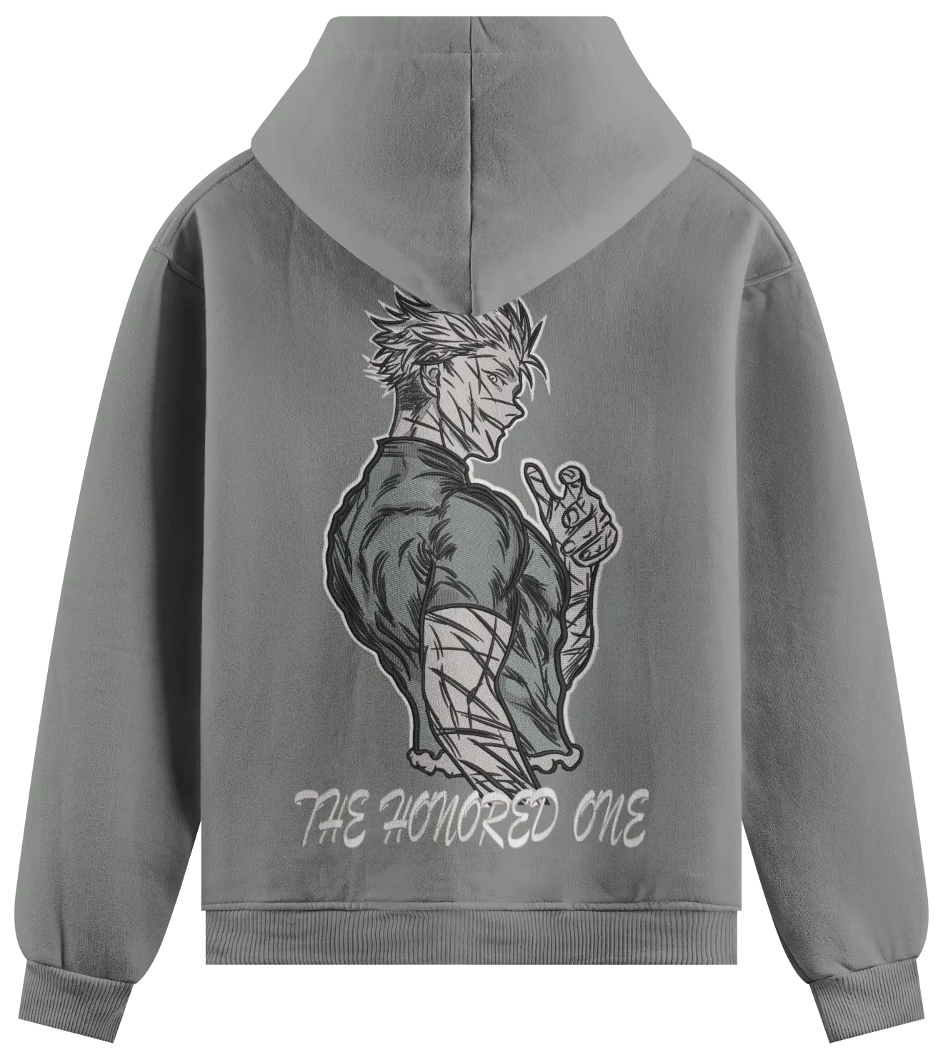 Felpa Ricamata Gojo the honored x Jujutzu kaisen - Made in Italy
