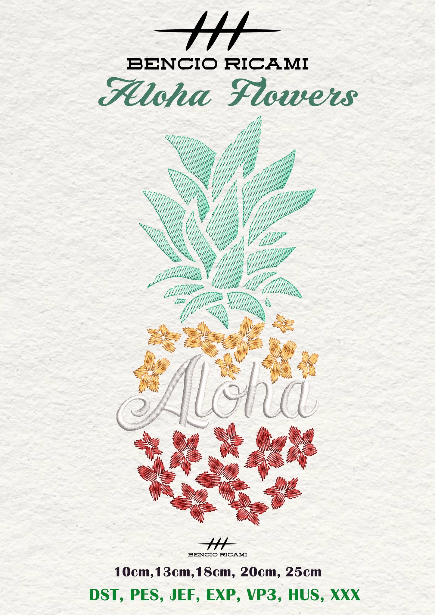 File Aloha Flowers - BencioRicami