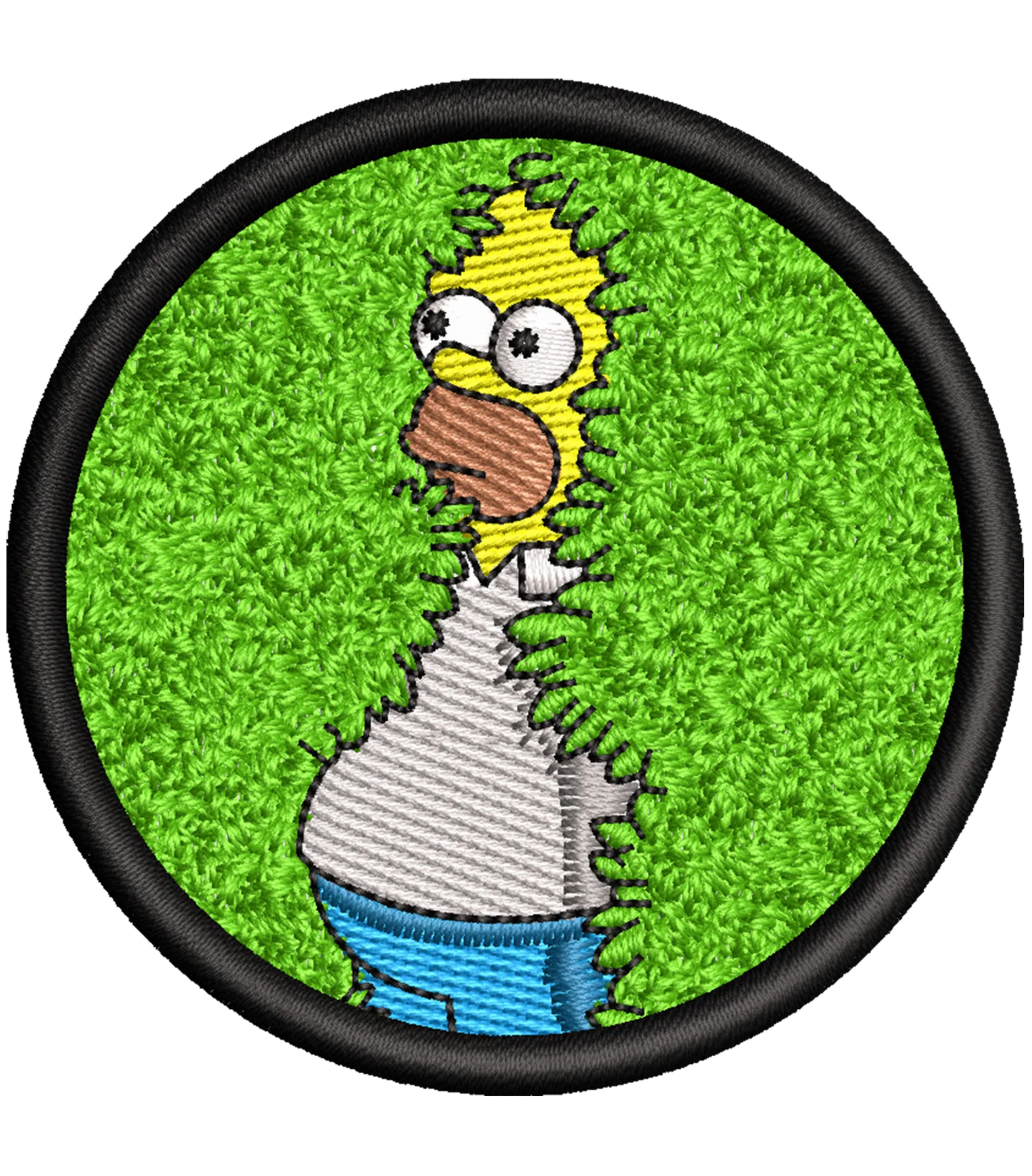Patch Ricamata Homer Simpson - Made in Italy