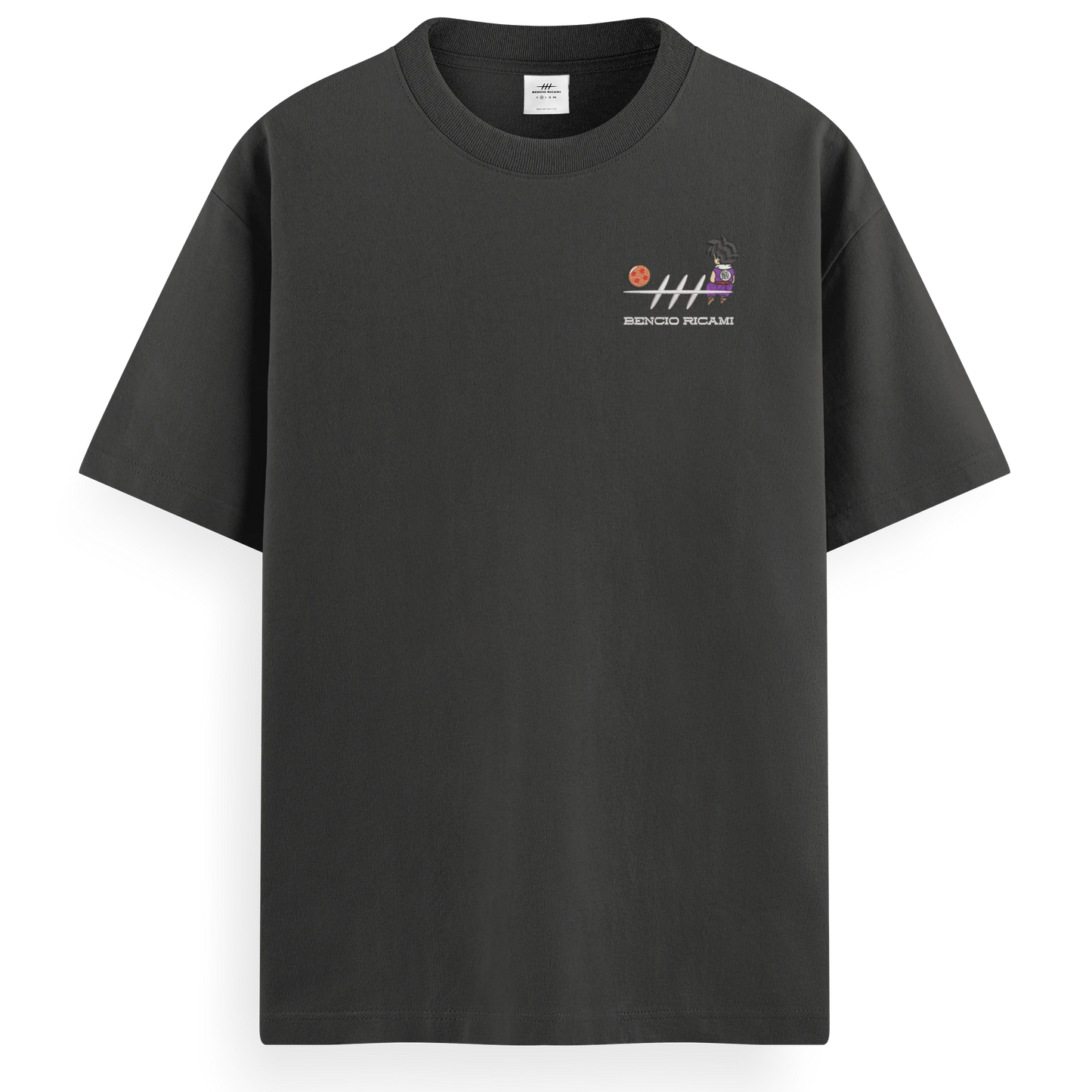 T-shirt Ricamata Gohan ssj - Made in Italy