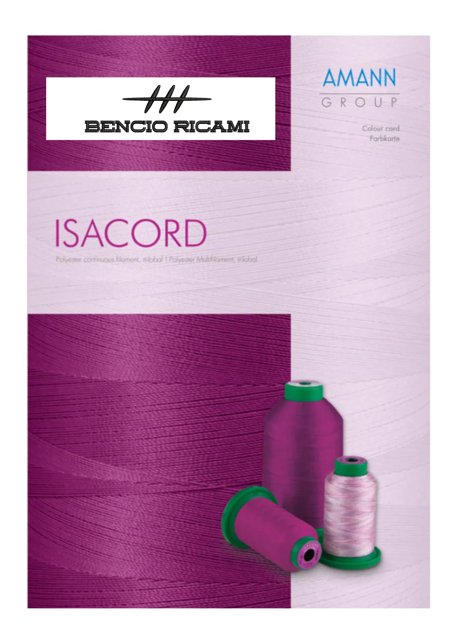 Magazzino filati isacord - BencioRicami