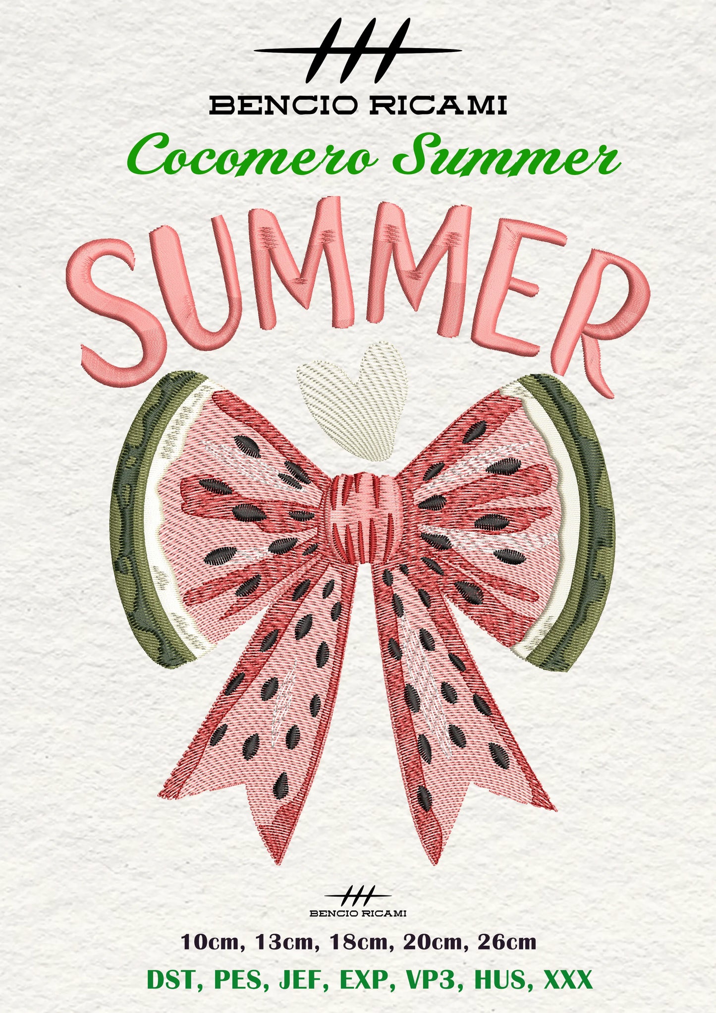 File Cocomero Summer - BencioRicami