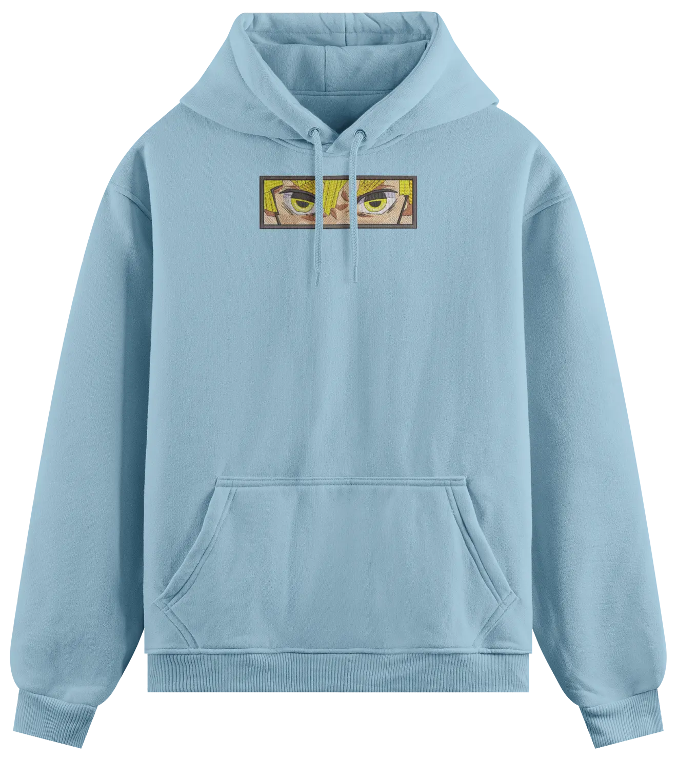 Felpa Ricamata Zenitzu x Demon Slayer - Made in Italy