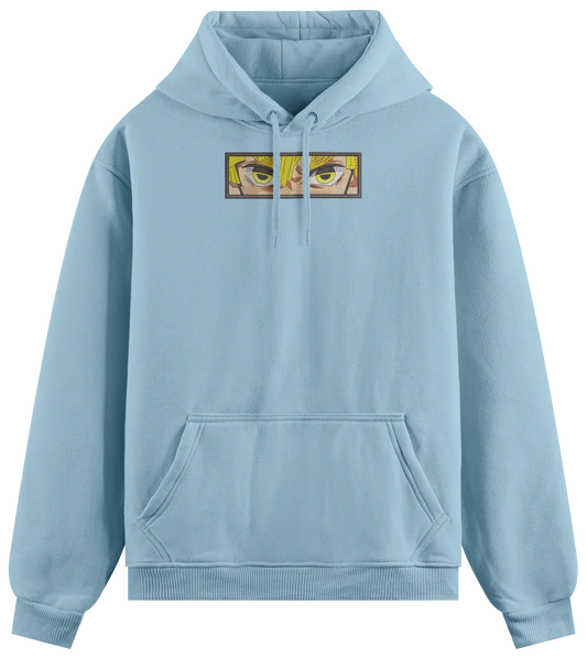 Felpa Ricamata Zenitzu x Demon Slayer - Made in Italy