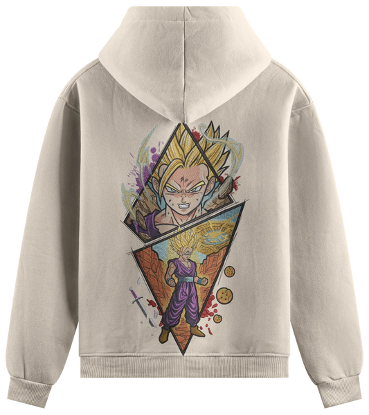 Felpa Ricamata Gohan ssj x Dragonball- Made in Italy
