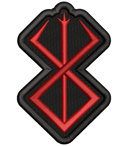 Patch Ricamata Berserk logo - Made in Italy