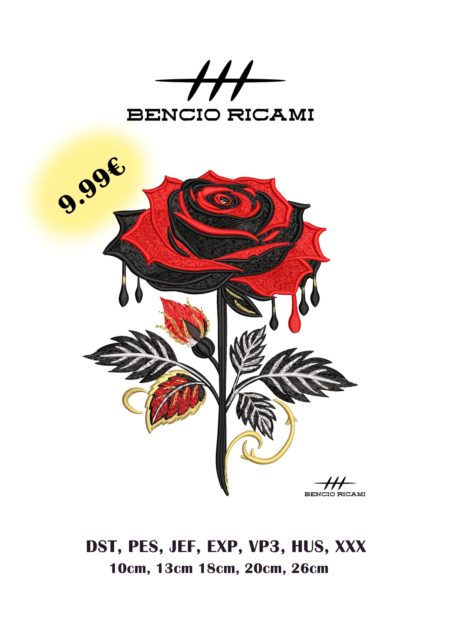 Rosa1 - BencioRicami