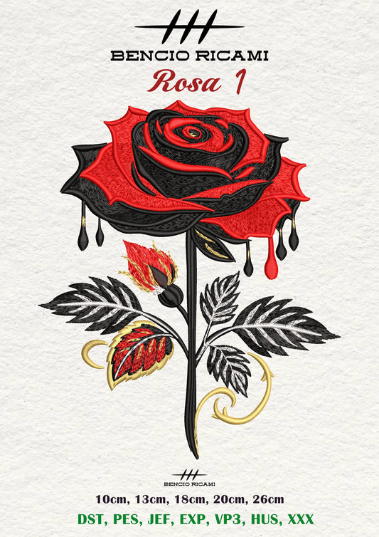 Rosa1 - BencioRicami