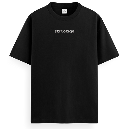 T-shirt Ricamata Barbabianca shirohige x One piece  - Made in Italy