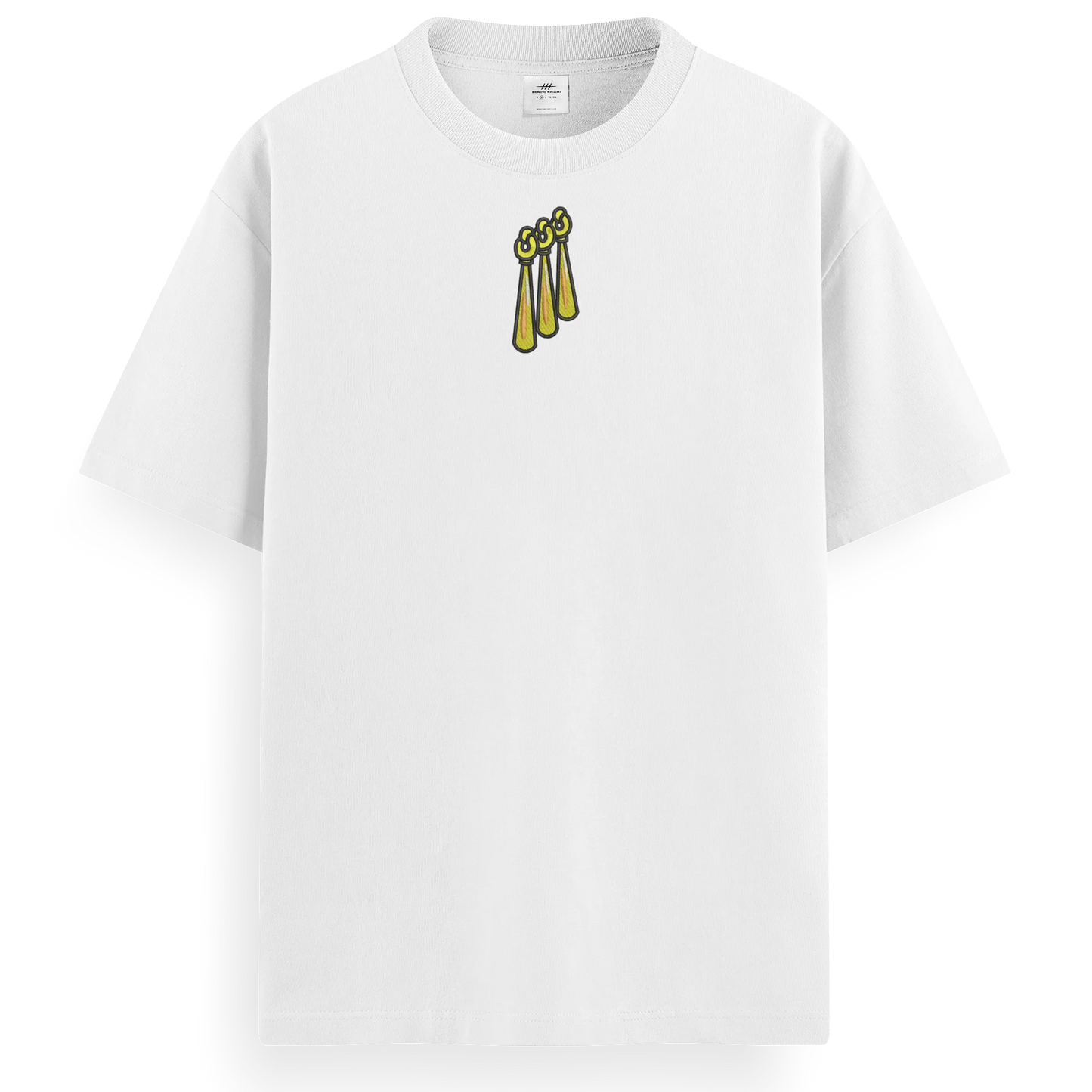 T-shirt Ricamata Zoro orecchini - Made in Italy