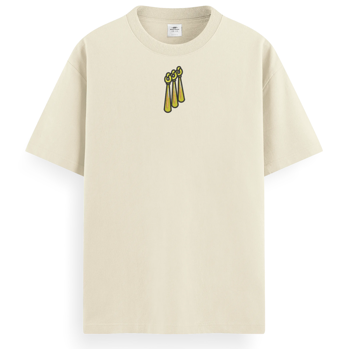T-shirt Ricamata Zoro orecchini - Made in Italy