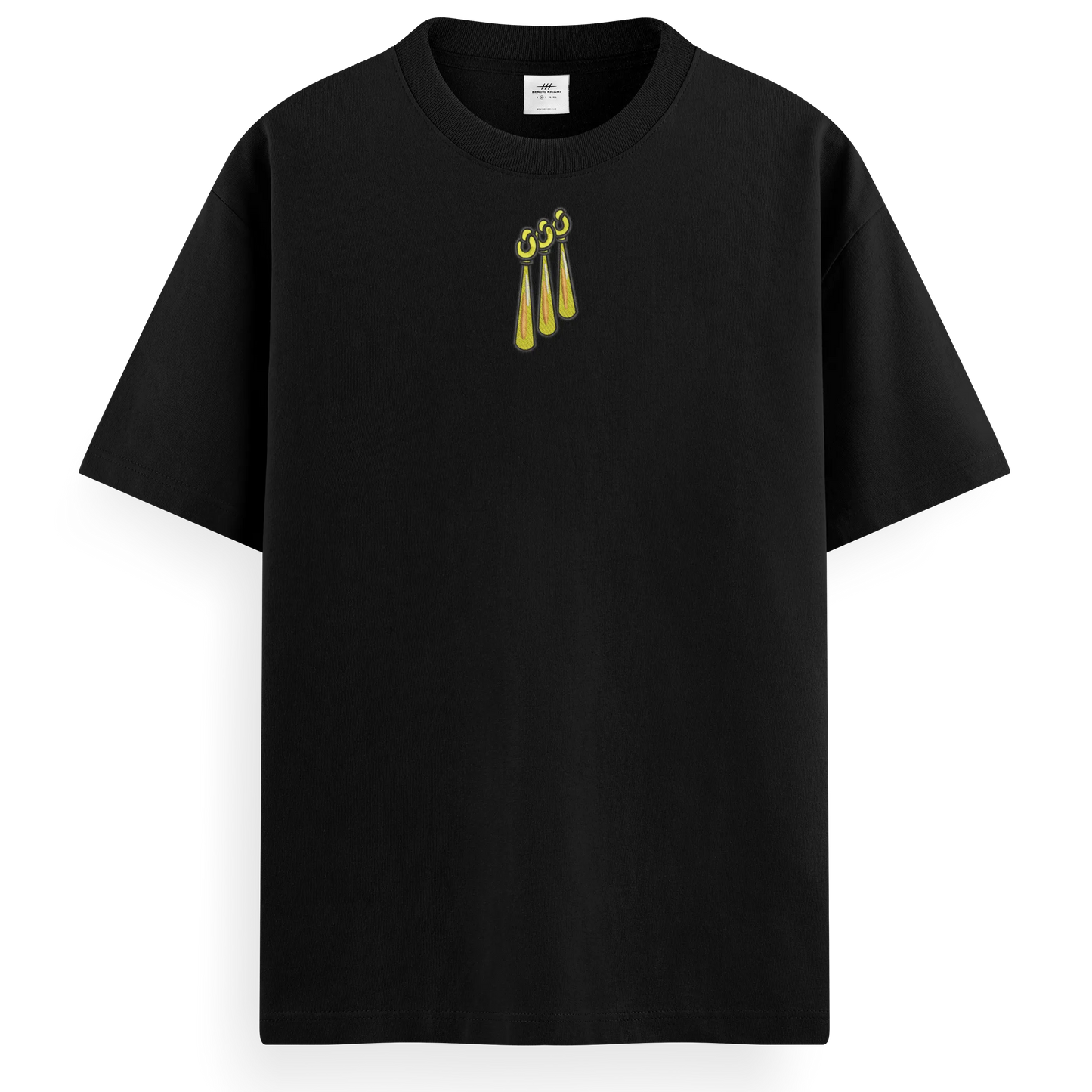 T-shirt Ricamata Zoro orecchini - Made in Italy