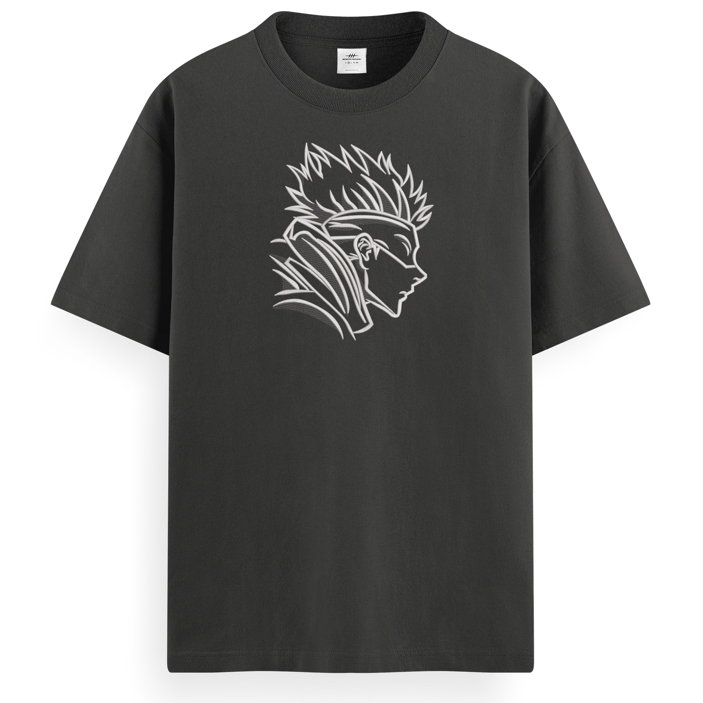 T-shirt Ricamata Gojo profilo - Made in Italy