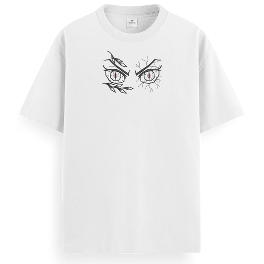T-shirt Ricamata Nezuko eyes - Made in Italy