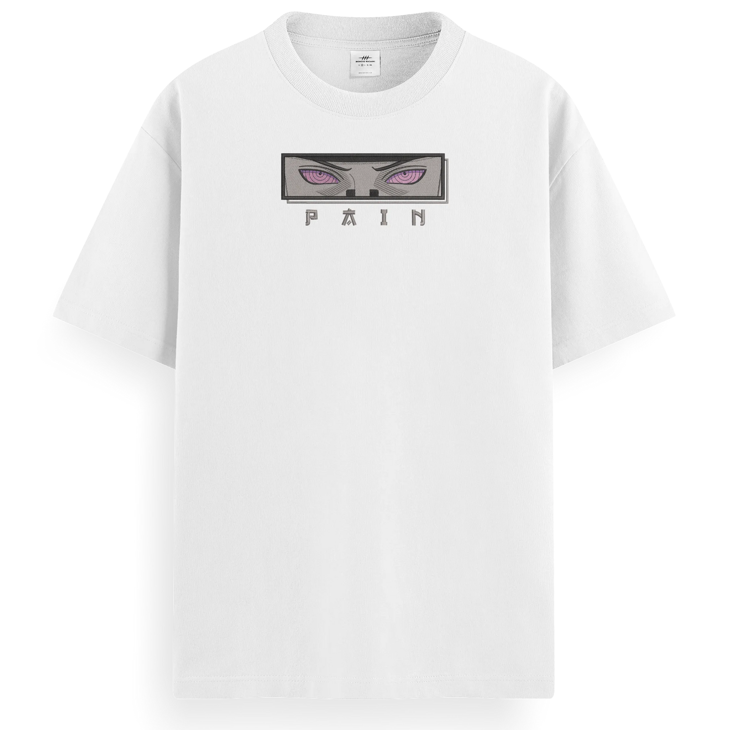 T-shirt Ricamata Pain eyes x Naruto - Made in Italy