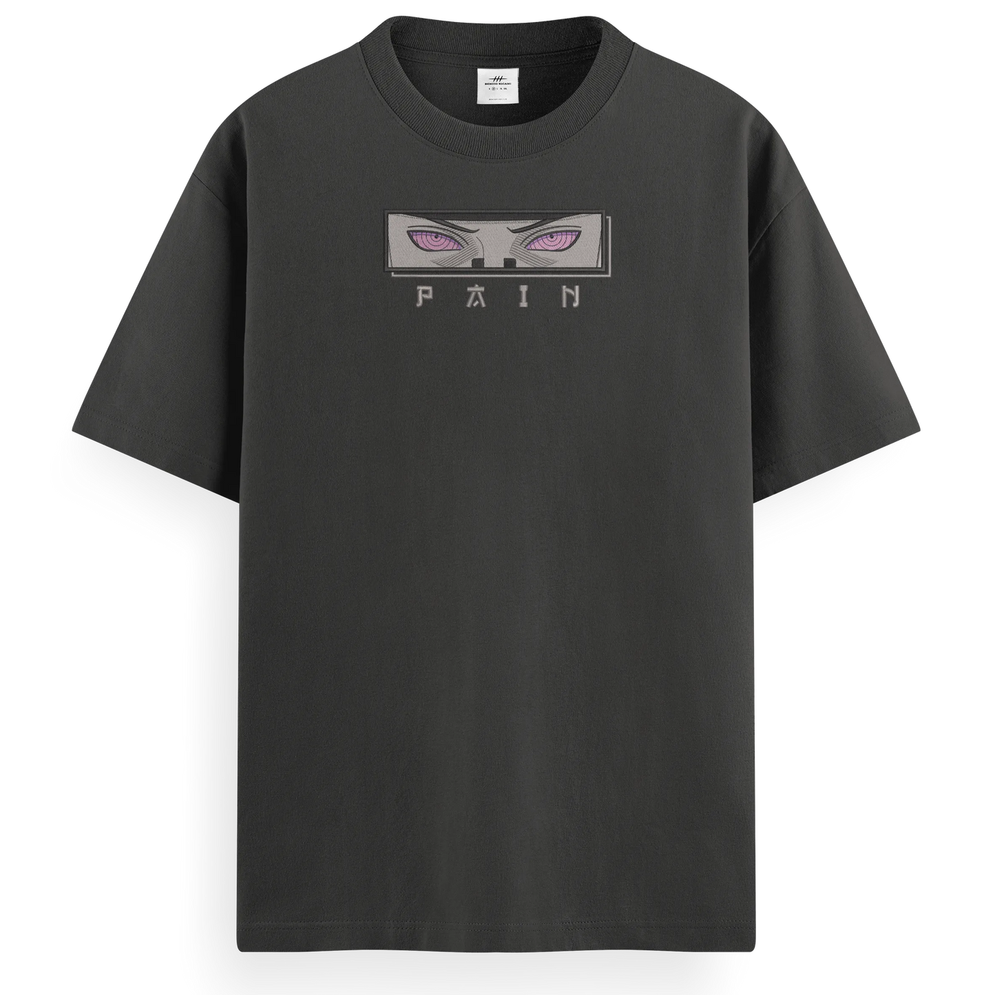 T-shirt Ricamata Pain eyes x Naruto - Made in Italy